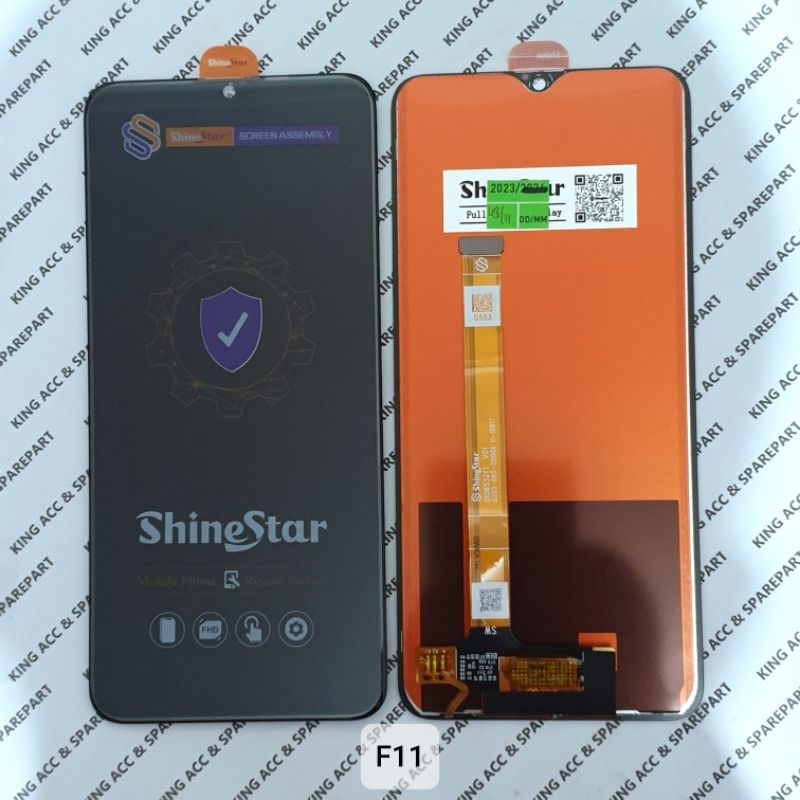 Écran LCD + Tactile De Remplacement Pour Oppo A9 / A9x / F11 - Noir - Pièce Détachée Neuve