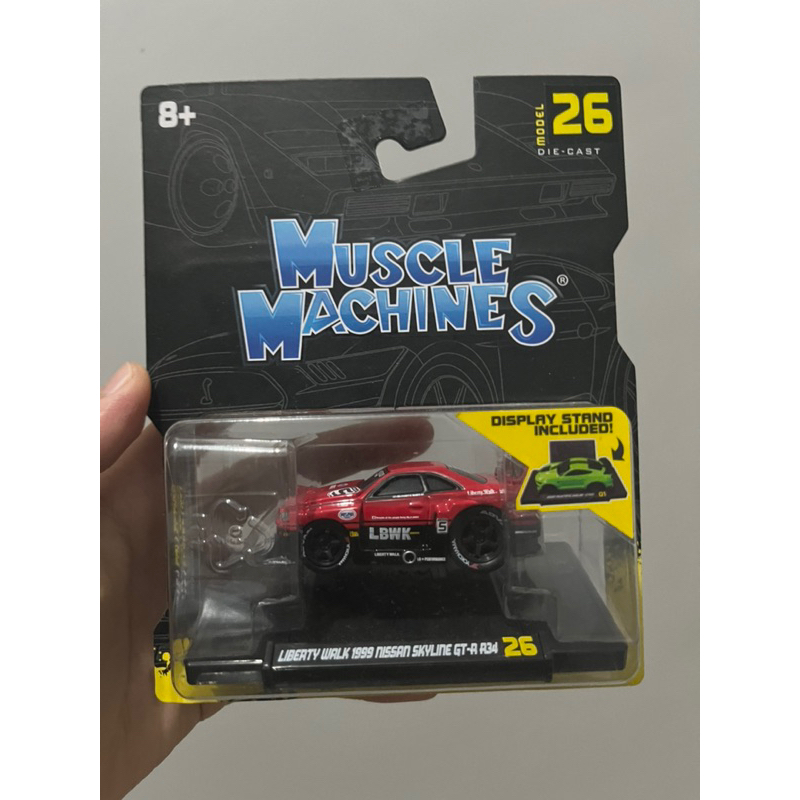 Jual Muscle Machines Liberty Walk 1999 Nissan skyline GtR r34 murah Shopee Indonesia