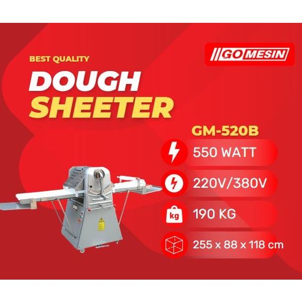 Jual Gomesin Dough Sheeter Gm B Mesin Penipis Adonan Shopee Indonesia