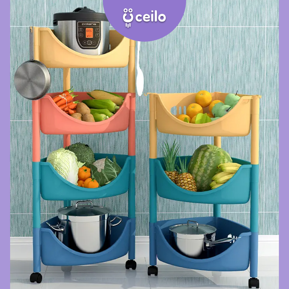 Jual INGAT CEILO Rak Storage Keranjang Penyimpanan Susun Multifungsi ...