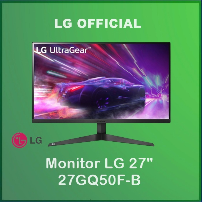 Jual Monitor LED LG 27" 27GQ50F-B 165hz 1ms UltraGear Gaming FreeSync ...