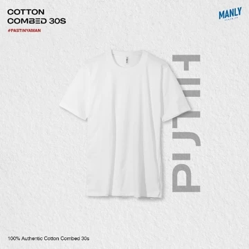 Kaos Polos Premium Cotton Combed 30s Nyaman