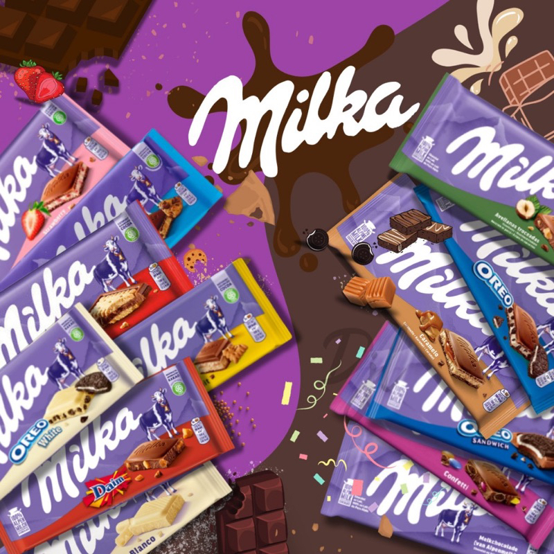 Jual [READY STOCK] Coklat Milka 100 Gram All Variant | Shopee Indonesia