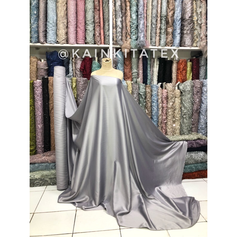 Bridesmaid Satin Mantel Jual Paket Seragam Bridesmaid Satin Polos