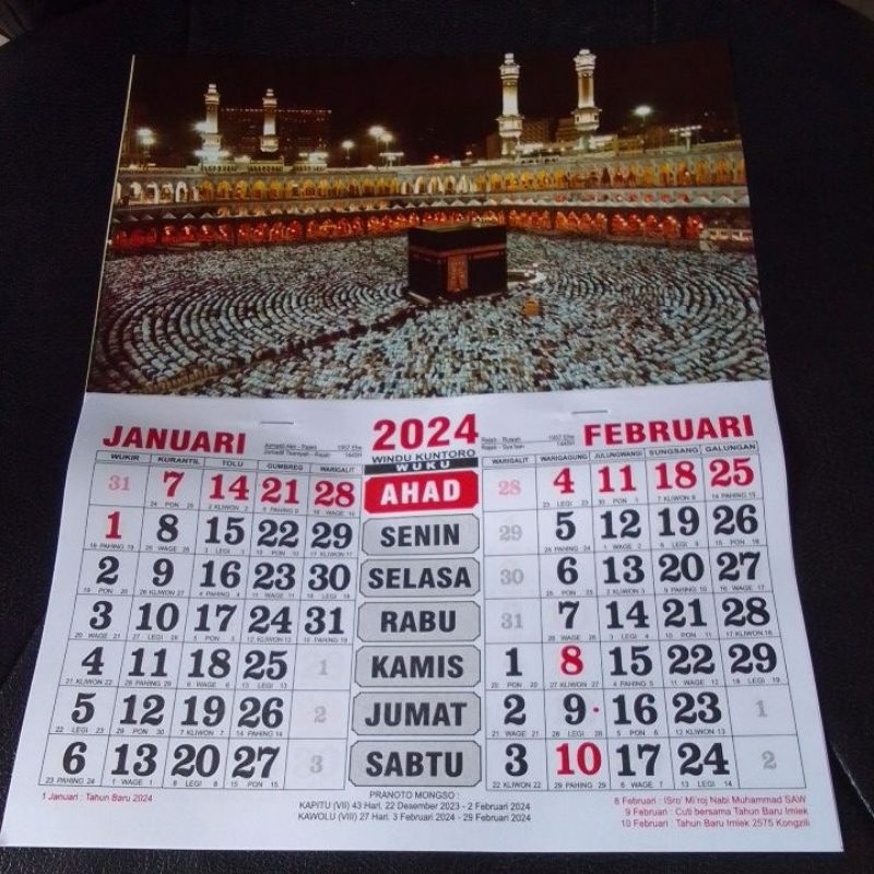 Jual Kalender Wuku Jawa Kecil 2024 | Shopee Indonesia