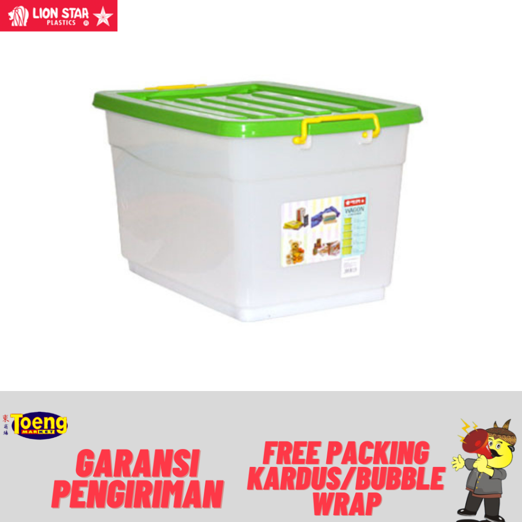 Jual WAGON CONTAINER 30LT LS / CONTAINER / BOX SIMPAN SERBAGUNA LION ...