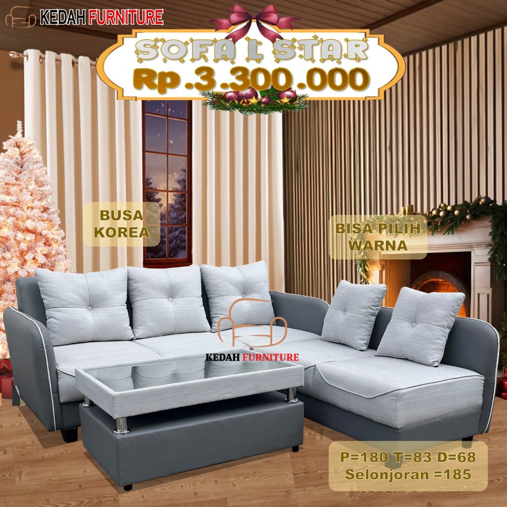Jual SOFA L STAR Shopee Indonesia