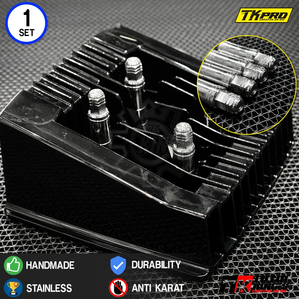 Jual MUR HEAD MURHEAD VARIASI RX KING RX K RXS CNC BY TKPRO 1set 4pcs ...