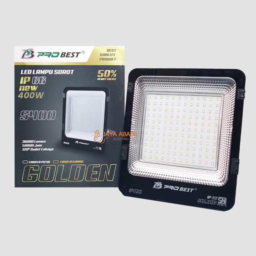 Jual Lampu Sorot Led 400 Watt Probest Golden Lampu Sorot Tembak Led