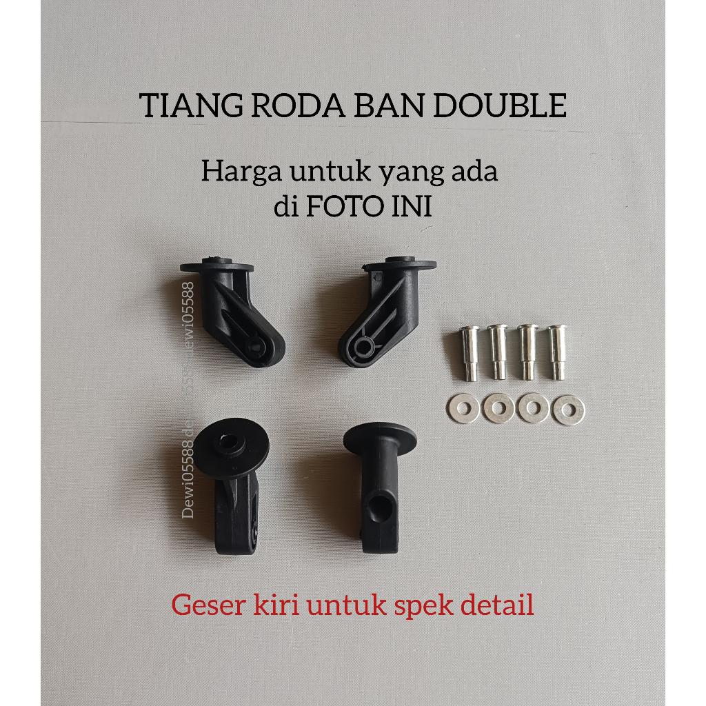 Jual Pengganti rumah roda,Tiang roda, Sparepart roda, pasak roda koper ...