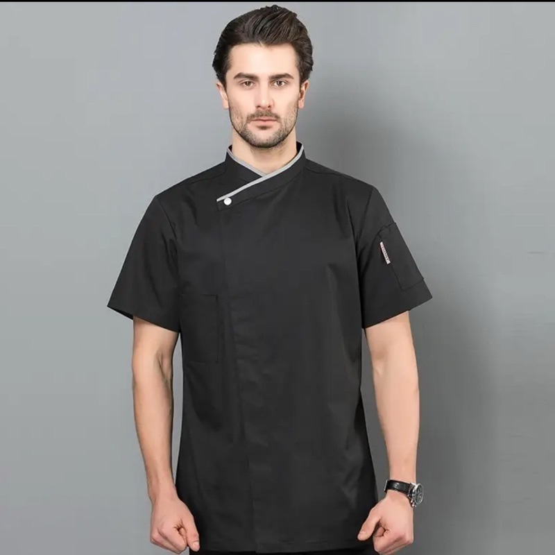 Jual ALIMRAN Baju Koki Chef Pria&Wanita Seragam Koki Restoran Baju Chef