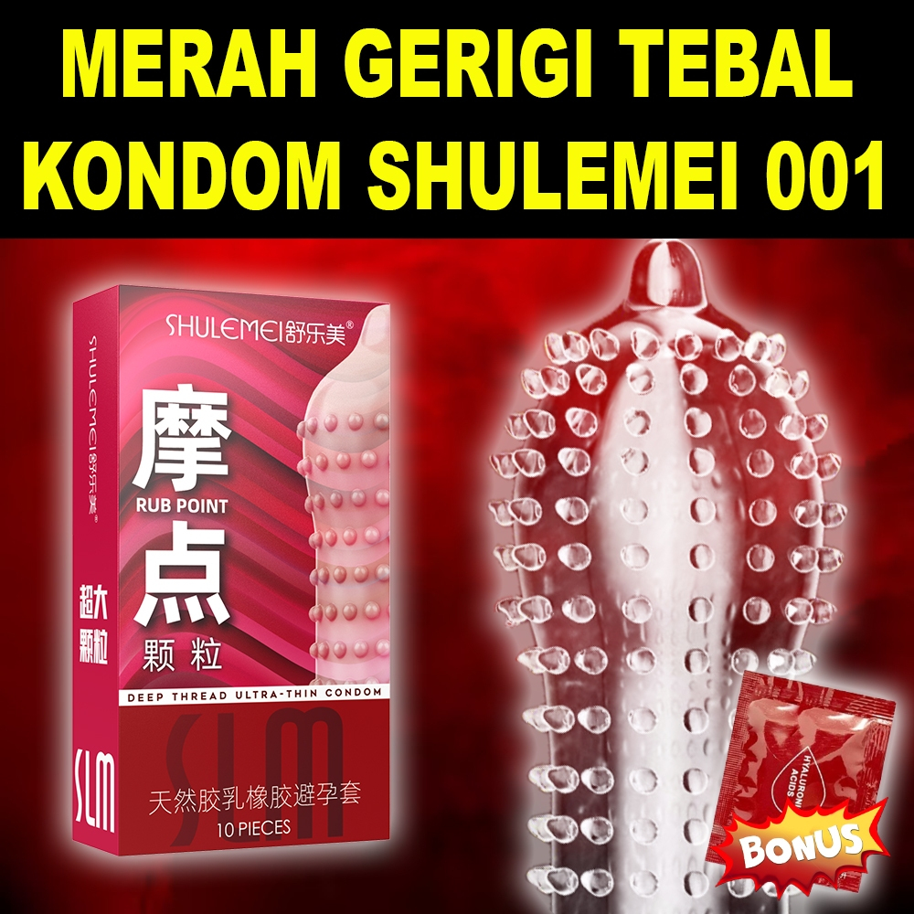 Jual Condom Dotted 001 Kondom Bergerigi 001 Kualitas Premium [box 10