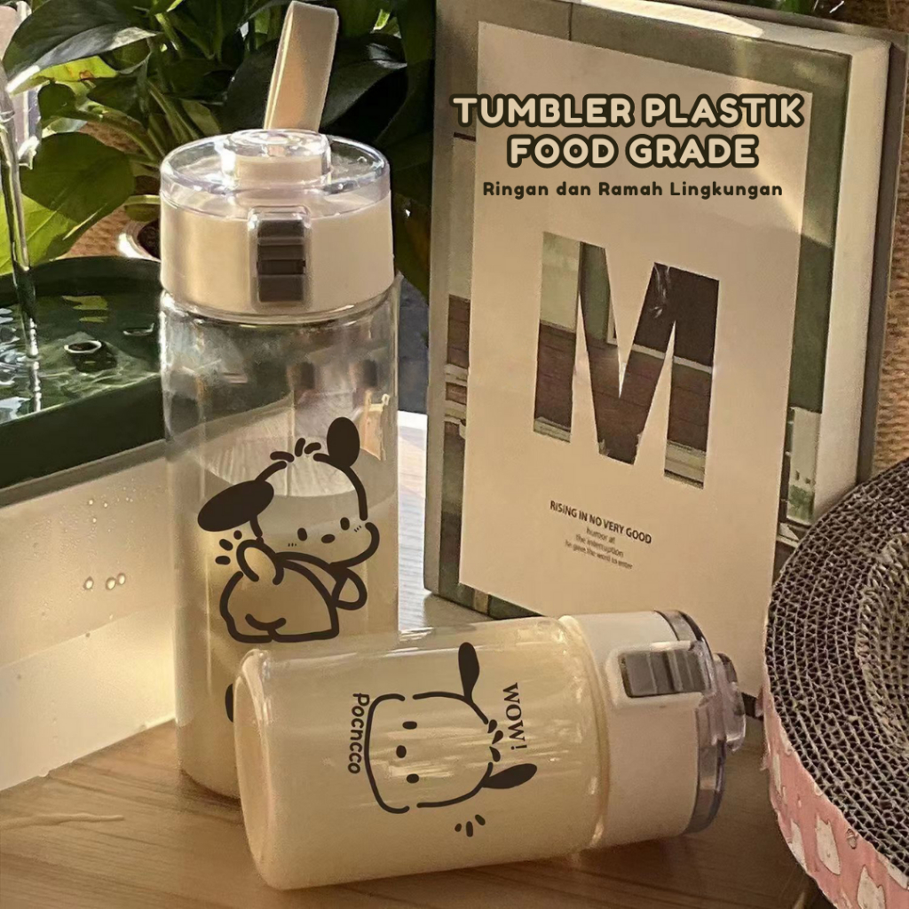 Jual Tumbler Botol Minum Bening Ringan Plastik | Shopee Indonesia