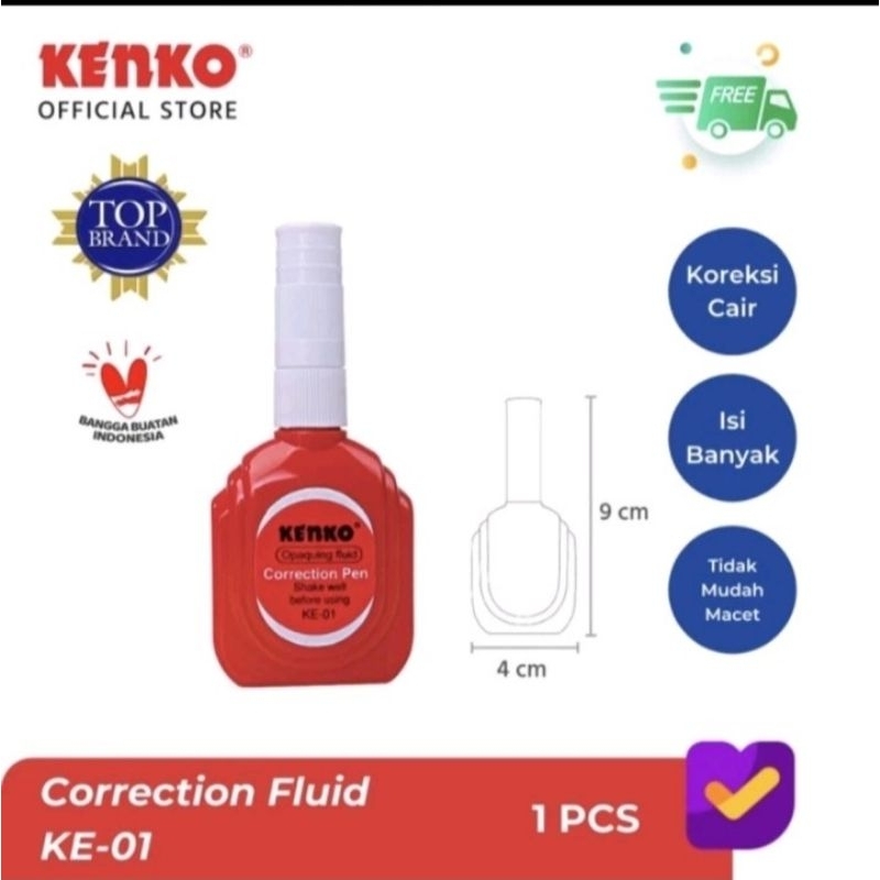 Jual TipEx Original Tipe X Kenko Tipex Correction Pen Harga Murah Meriah Shopee Indonesia