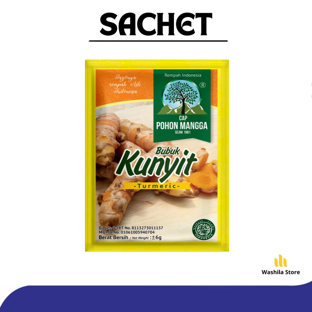 Jual SACHET - Bumbu KUNYIT Rempah Bumbu Kunyik Bumbu Bubuk Kunyit Bumbu ...
