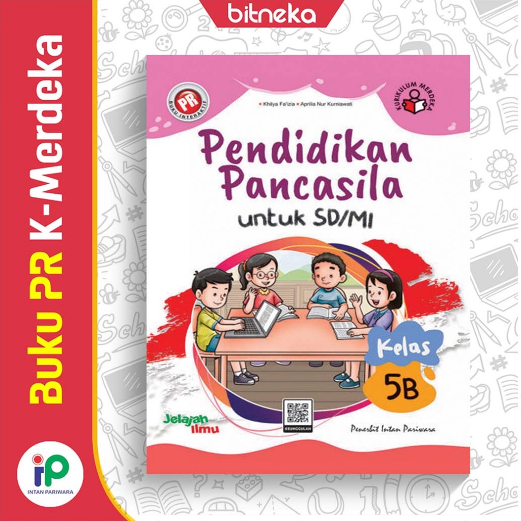 Jual Buku PR Interaktif Pendidikan Pancasila 5B SD/MI Kelas 5 Semester ...