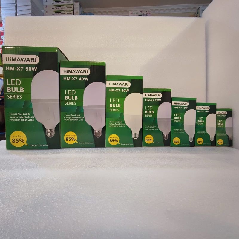 Jual Produk Lampu LED Bulb Series X7 Himawari White 5W 10W 15W 20W 30W ...