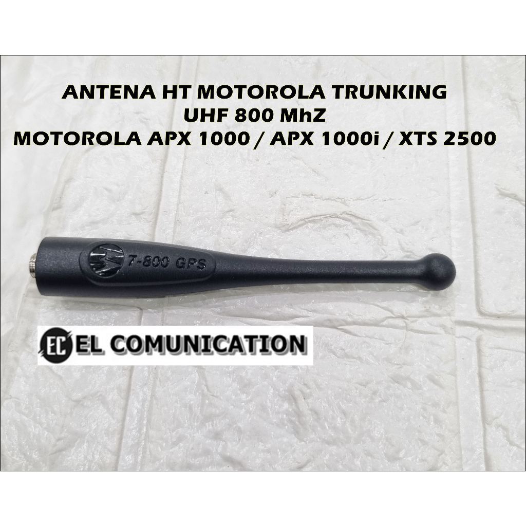 Lot De 2 Antennes Radio UHF 764-870 MHz SMA-F Pour Motorola APX, XTS, HT Series – Longueur 9 Cm