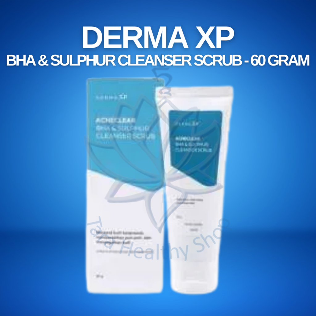 Jual Derma XP AcneClear BHA & Sulphur Cleanser Scrub (dahulu bernama ...