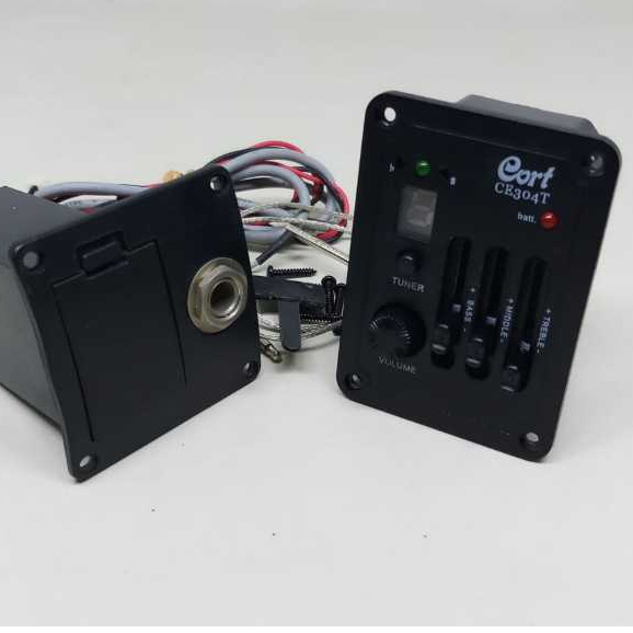 Jual Preamp Equalizer Gitar Akustik Cort CE304T Shopee Indonesia