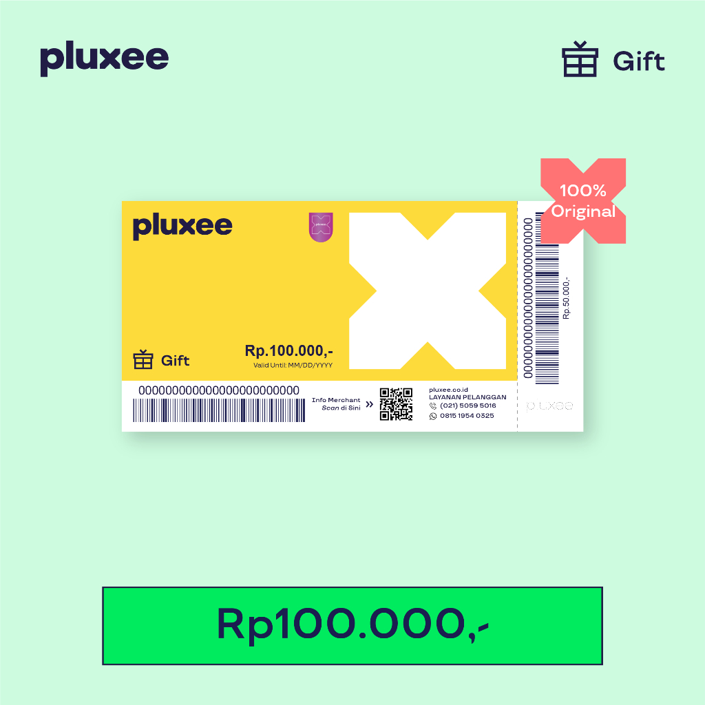 Jual Voucher Sodexo Pluxee Gift Nominal Rp100.000 Original 100 Shopee Indonesia