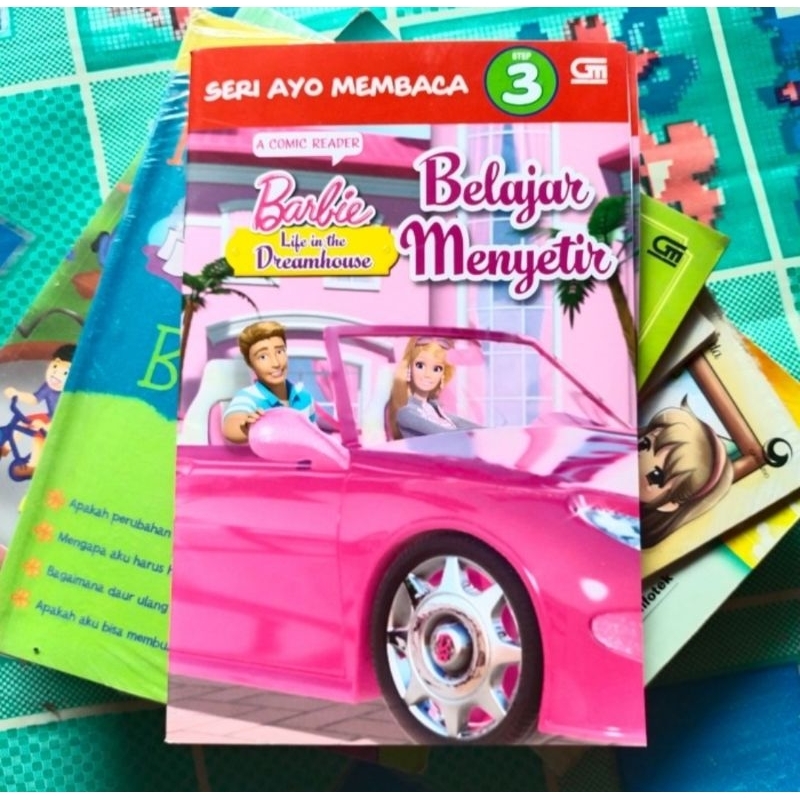 Jual Buku Seri Ayo Membaca 3 Barbie Life In Dreamhouse BELAJAR MENYETIR ...