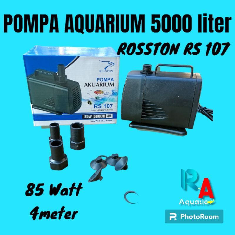 Jual Mesin Kolam 5000 Liter Berkualitas Rosston Water Pump RS 107