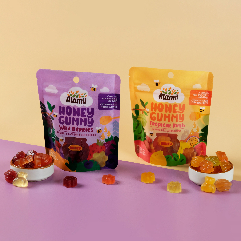 Honey Gummy Bears - Fruit