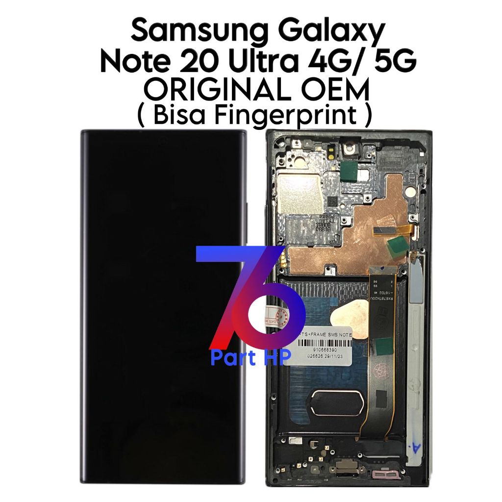 Jual LCD Touchscreen Fullset + Frame Samsung Galaxy Note 20 Ultra 4G ...