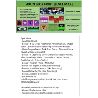 JUAL BELI - BLOX FRUIT INDONESIA