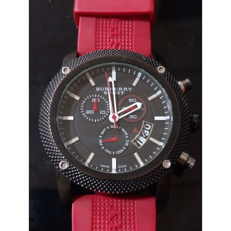 Analog Watch Burberry Sport Men's Watch Jual BURBERRY Jam