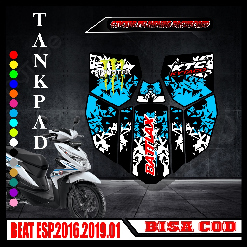 Jual Decal Tankpad Honda Beat Esp Pelindung Dashboard Tankpad