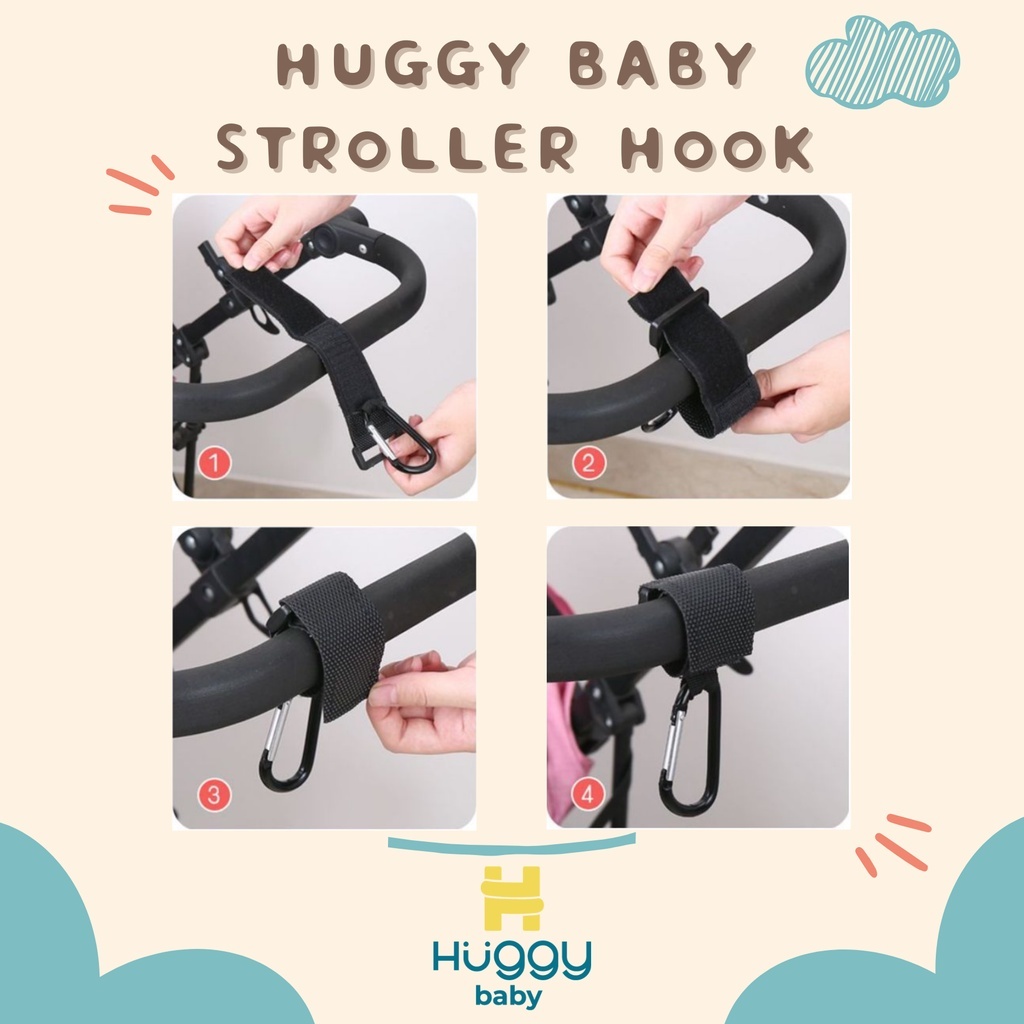 Jual Huggy Baby ACC002 Stroller Hook B101029 | Shopee Indonesia