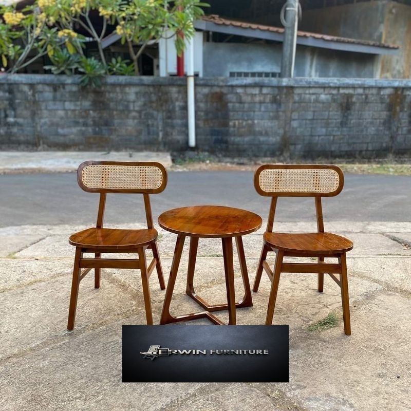 Jual kursi teras cafe ropan rotan - kursi teras rotan - kursi ropan ...