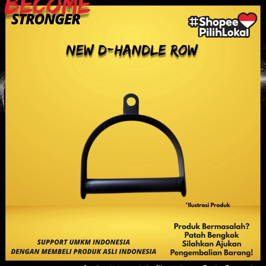 Jual Star Seller New Dhandle Tricep Grips Gym Exercise Handles Pull