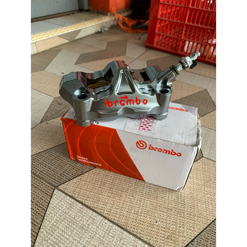 Jual Kaliper Gp4rx Brembo 4piston Pict 100 CNC Murah | Shopee Indonesia