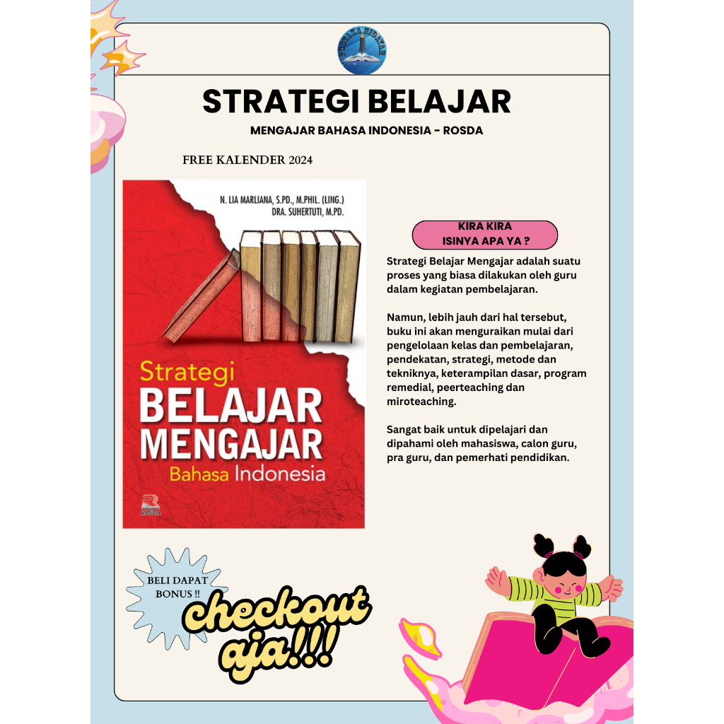 Jual Strategi Belajar Mengajar Bahasa Indonesia - Lia Marliana | Shopee ...