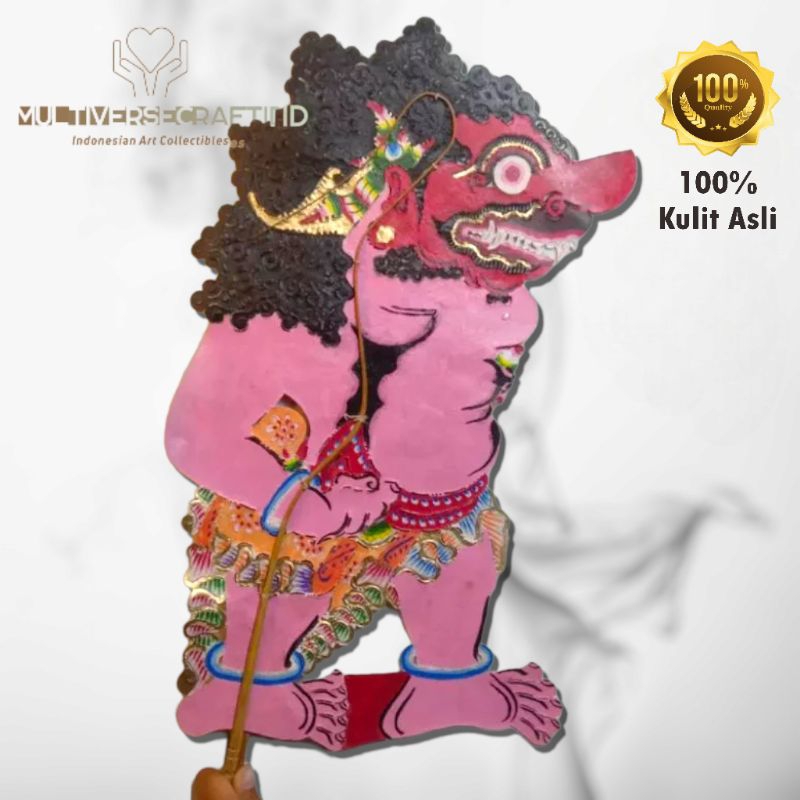 Jual Wayang Kulit Sapi Asli BUTO BEGAL Alusan Ukuran Standar Dalang ...