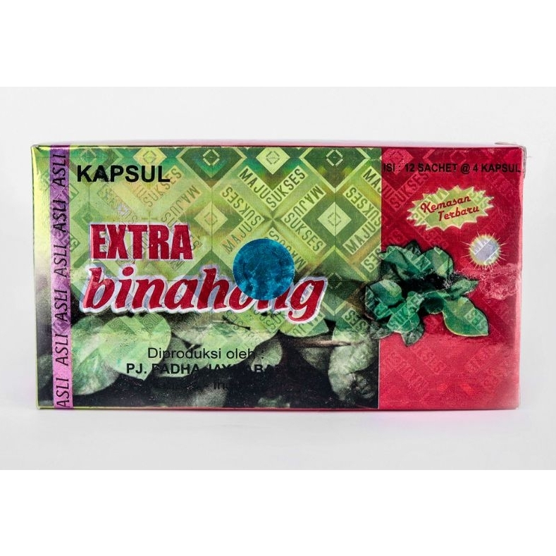 Jual Kemasan Baru Kapsul Extra Binahong Original 1 Box Isi 12 Sachet 4