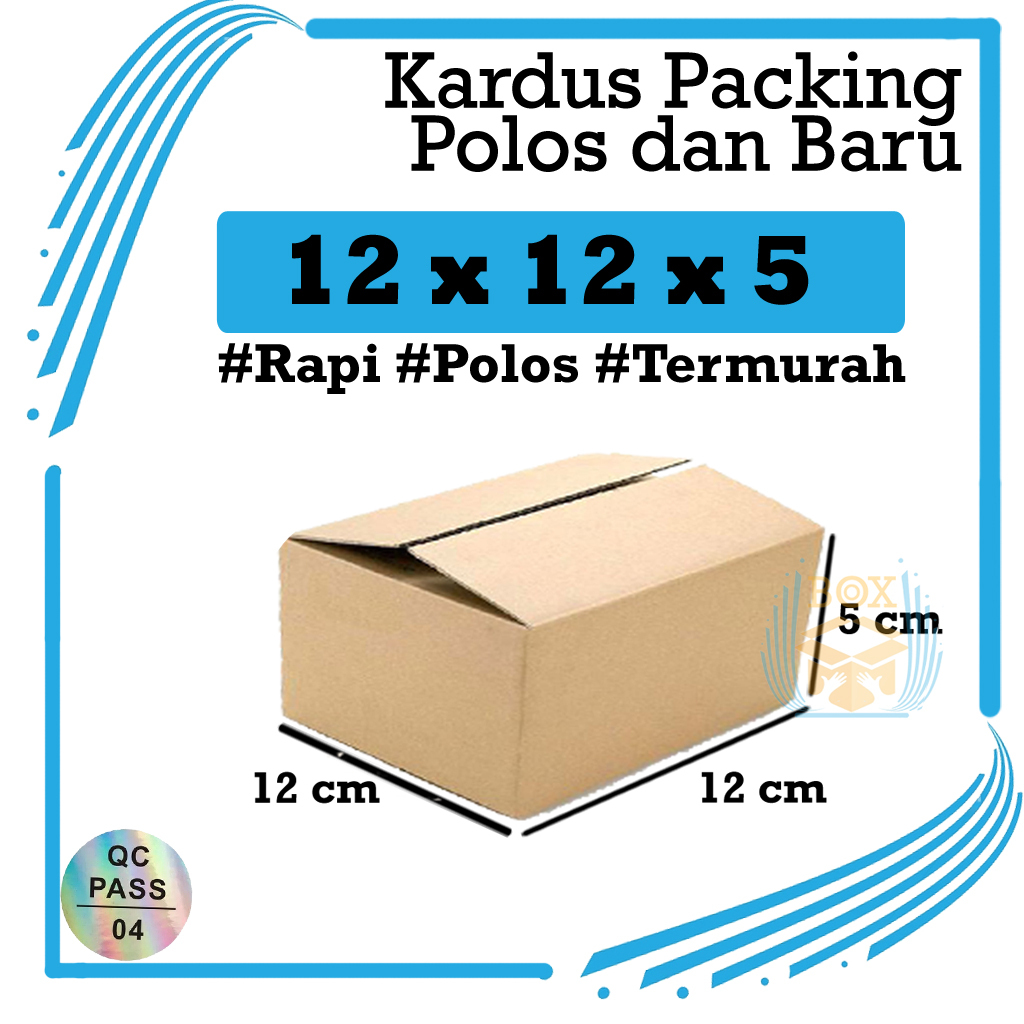Jual Box Packing 12x12x5 / Kardus Packing / Karton Packing cocok untuk ...