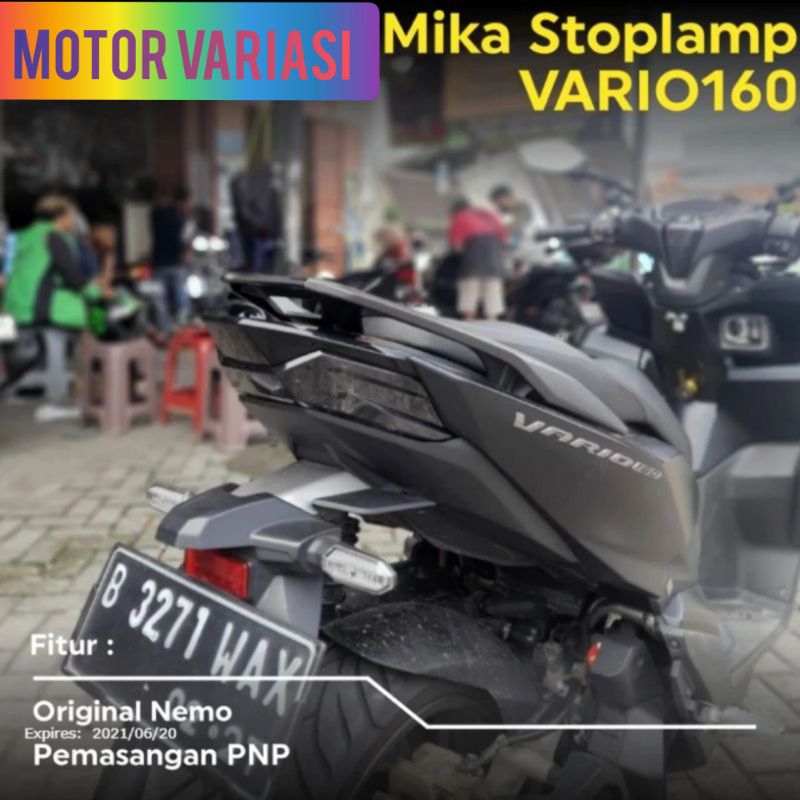 Jual Mika Stoplamp Vario Mika Smoke Vario Cod Shopee Indonesia