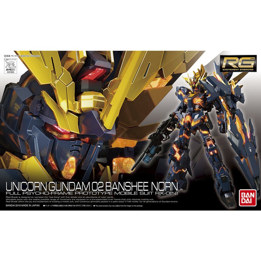 Jual GUNDAM BANDAI RG UNICORN BANSHEE NORN 1/144 | Shopee Indonesia