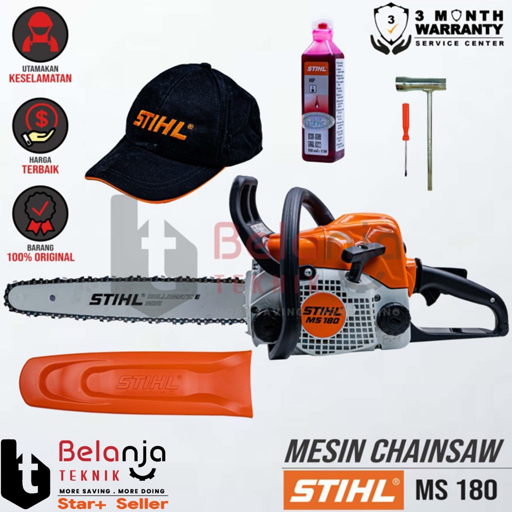 Harga chainsaw deals stihl ms 180