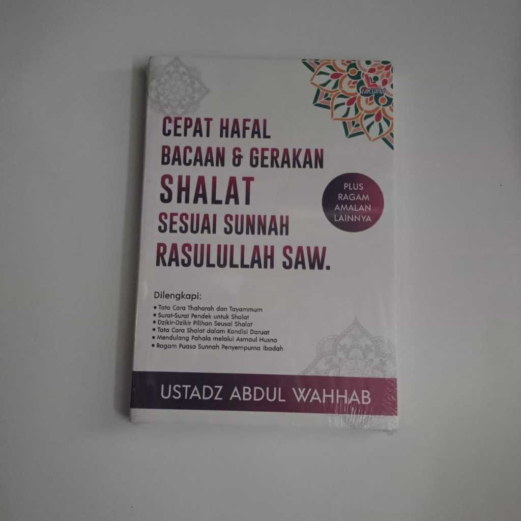 Jual Buku Cepat Hafal Bacaan Dan Gerakan Shalat Sesuai Sunnah ...