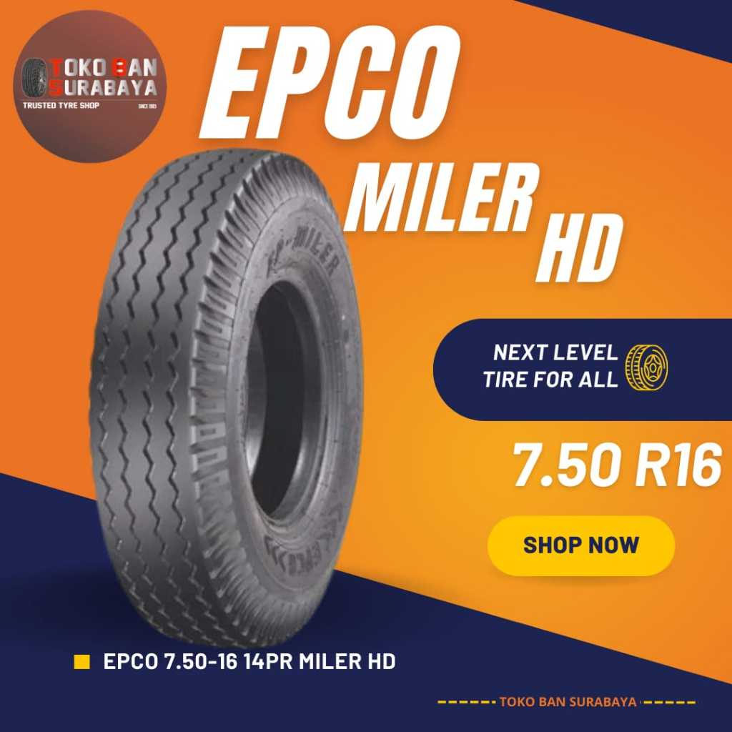 Jual Ban Truk Epco 750 R16 14pr 750r16 75016 750r16 750 16 14 Pr R16