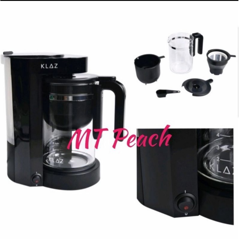 Jual KLAZ 2 IN 1 COFFEE TEA MAKER 0.65L MESIN PEMBUAT KOPI DAN TEH