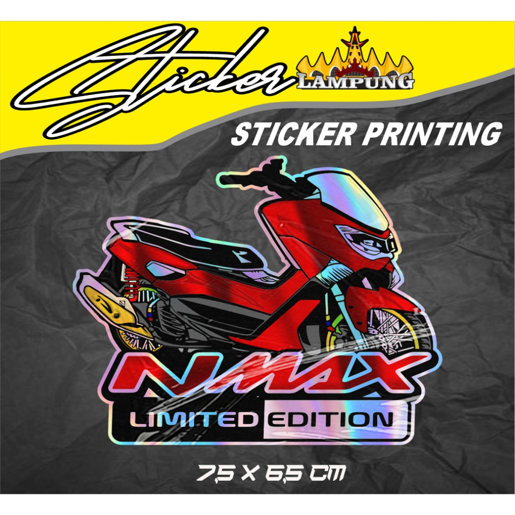 Jual STIKER NMAX LIMITED EDITION STIKER PRINTING HOLOGRAM DAN VYNIL ...