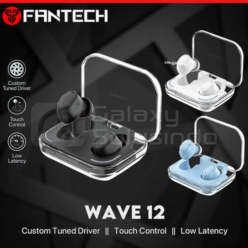 Jual Fantech TW12 WAVE 12 Bluetooth 5.3 True Wireless | Shopee Indonesia