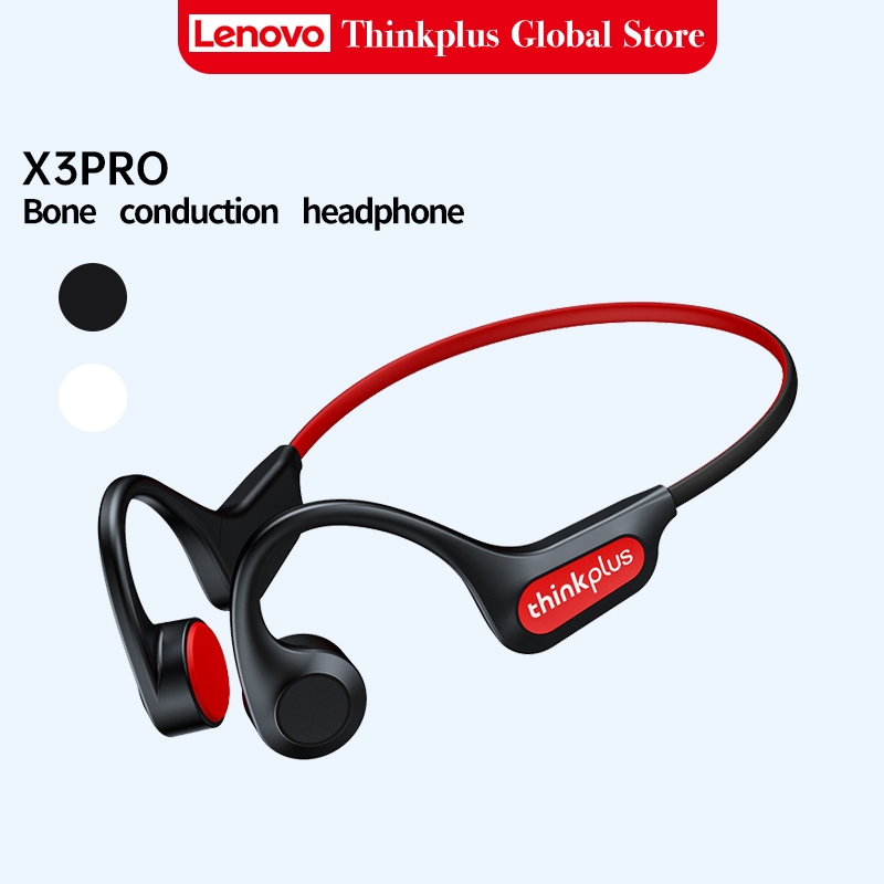 Jual Lenovo X3 Pro Bone Conduction Bluetooth Earphone HiFi Headset