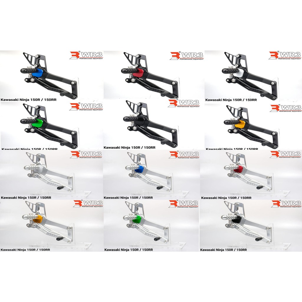 Jual Footstep / Underbone Racing Depan WR3 V - Series Ninja 150 RR 150R ...
